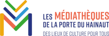 Porte du Hainaut MEDIATHEQUE logo LONGUEUR140