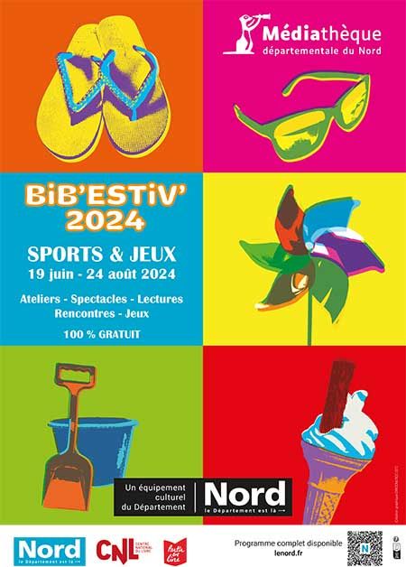 Bib'Estiv' 2024 : sport et jeux du 19 juin au 24 août