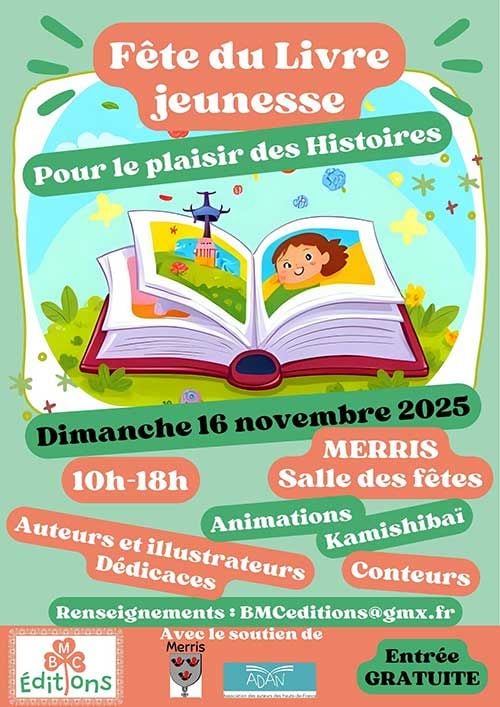 Fête du livre jeunesse Pour le plaisir des histoires à Merris
