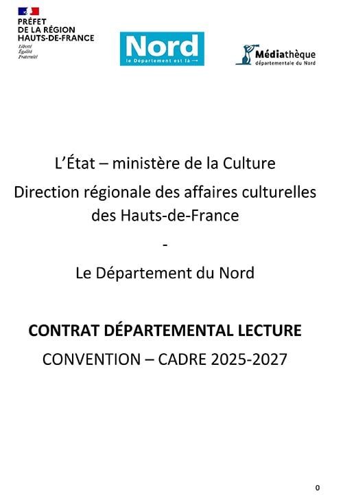 Contrat départemental lecture itinérance (CDL) entre l'État et le Département